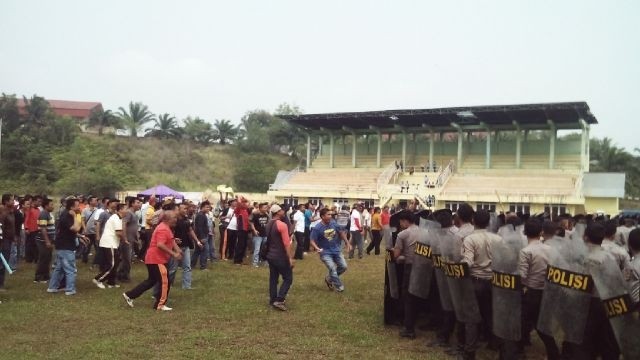 Simulasi pengamanan Pilkada Bungo